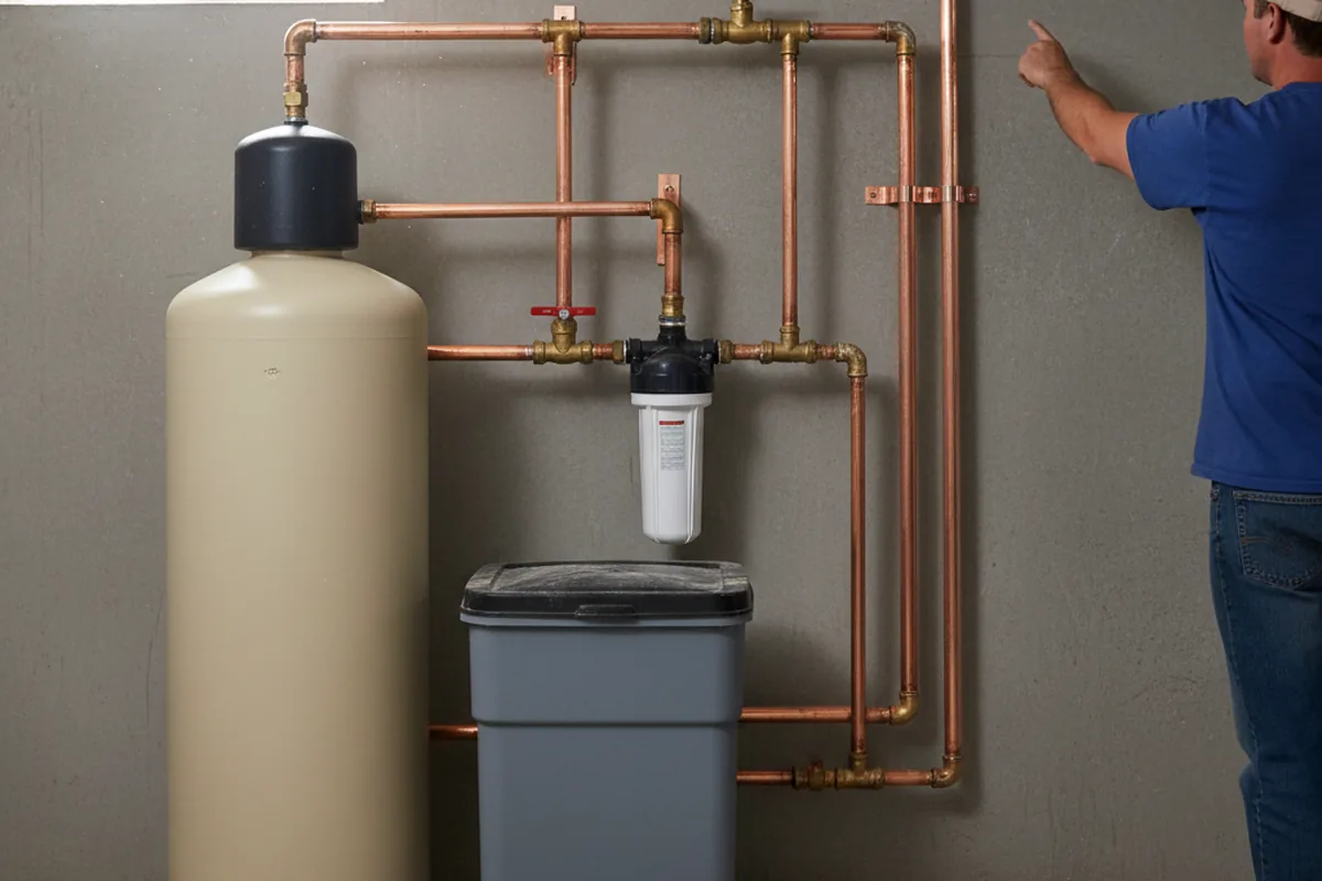 Whole-house water treatment system installed in Eldorado